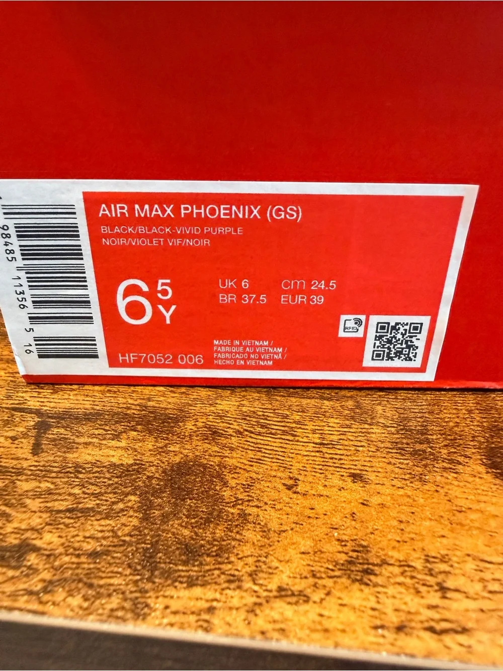 Nike Kids Air Max Phoenix Sneakers 6.5Y/8W